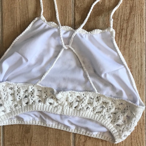 Off white crop  top - Picture 2 of 3